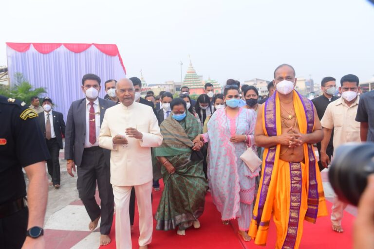 ଚୈତନ୍ୟ ଗୌଡୀୟ ମଠରେ ରାଷ୍ଟ୍ରପତି