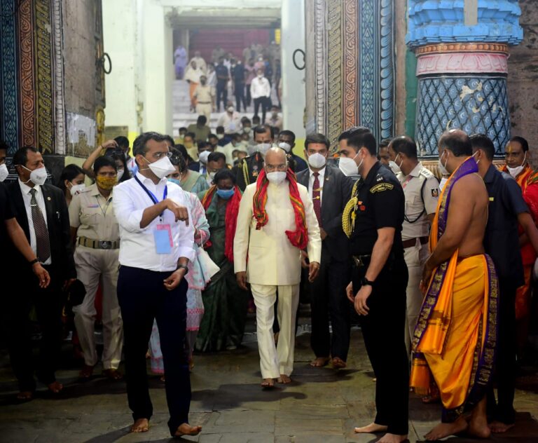 ମହାପ୍ରଭୁ ଜଗନ୍ନାଥଙ୍କ ଠାରୁ ଆଶୀର୍ବାଦ ନେଲେ ରାଷ୍ଟ୍ରପତି