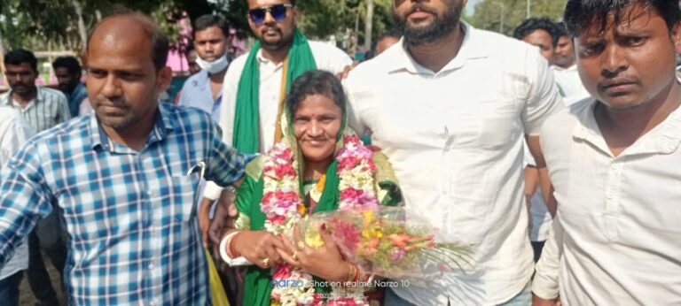 ବିଜେଡ଼ି ସମର୍ଥିତ ମିନତୀ ହେଲେ ରାଜକନିକା ପଂଚାୟତ ସମିତି ଅଧ୍ୟକ୍ଷା