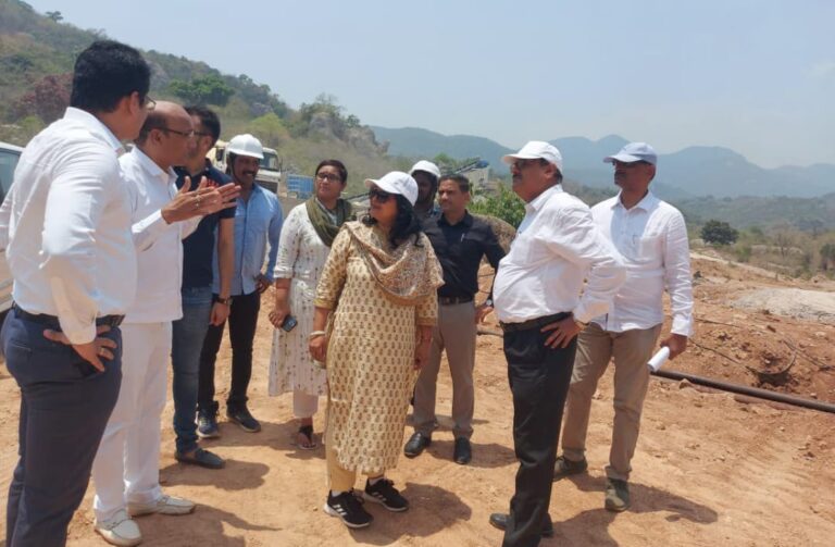 ଘଟକେଶ୍ୱର ପ୍ରକଳ୍ପ ବୁଲିଦେଖିଲେ ଜଳସମ୍ପଦ ସଚିବ