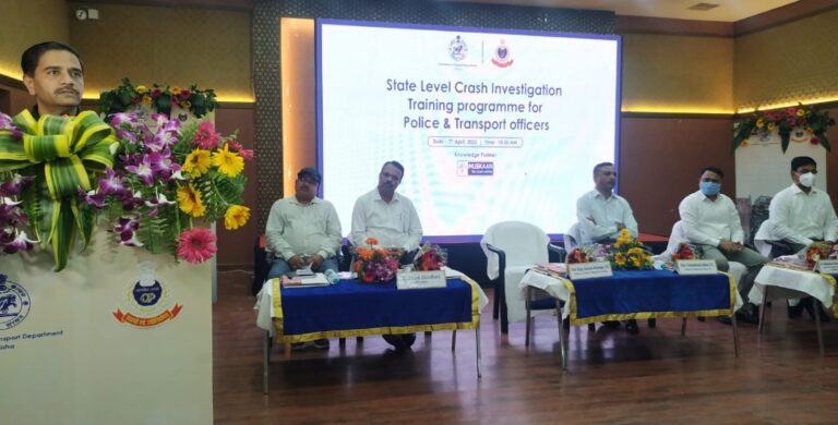 ସଡକ ଦୁର୍ଘଟଣା ରୋକିବା ନିମନ୍ତେ ରାଜ୍ୟ ସ୍ତରୀୟ ପ୍ରଶିକ୍ଷଣ ଶିବିର