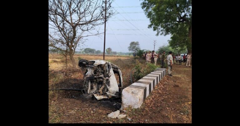 ଦୁର୍ଘଟଣା ପରେ ଜୀଅନ୍ତା ଜଳିଗଲେ ଗୋଟିଏ ପରିବାରର ୫ ଜଣ