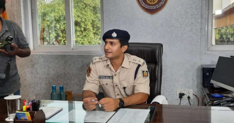 ଭୁବନେଶ୍ୱର ଡିସିପି ଭାବେ ଦାୟିତ୍ୱ ନେଲେ ପ୍ରତୀକ ସିଂ